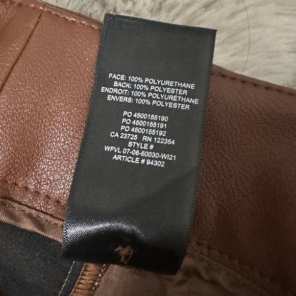 Wilfred Free Ascendant Pant in Cognac - Picture 9 of 9